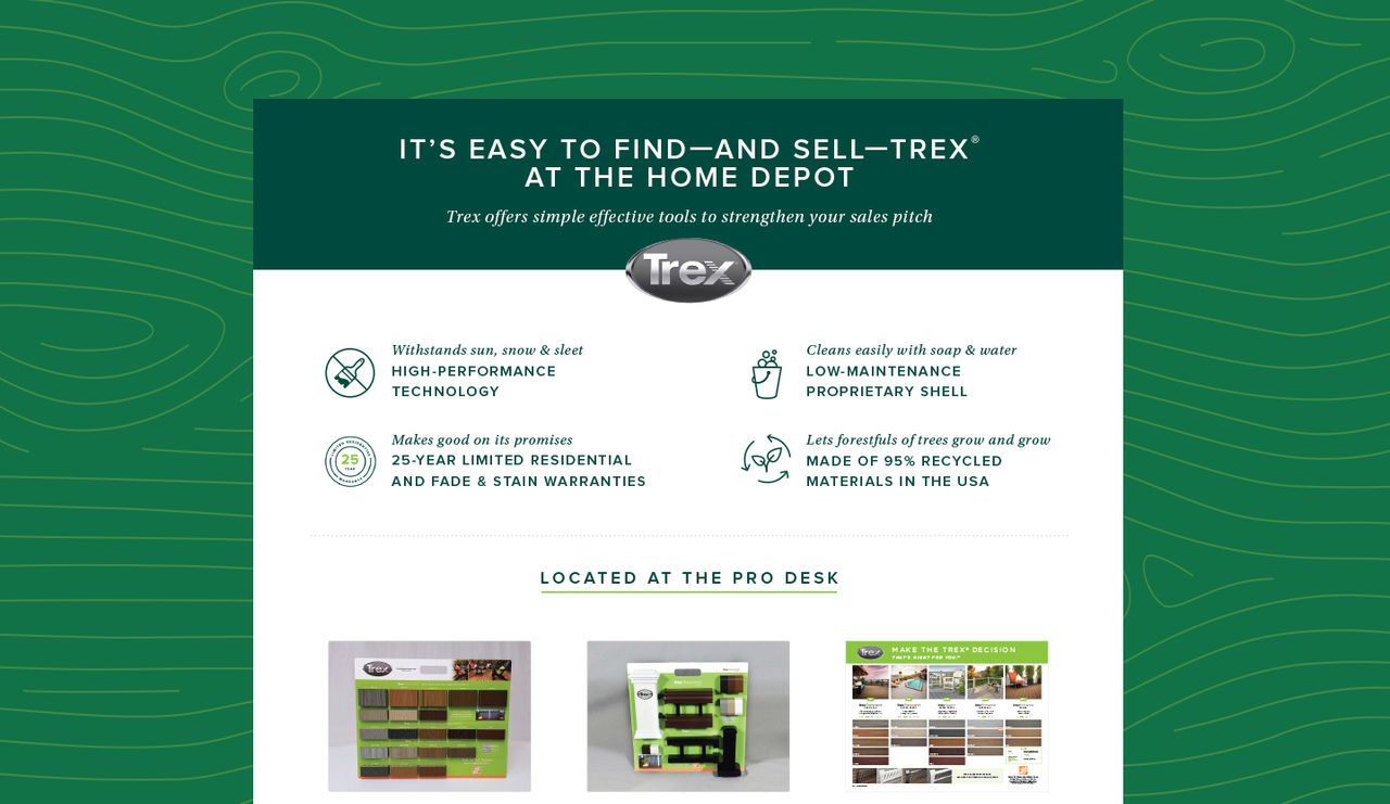 Image of Home Depot associate in-store resource page